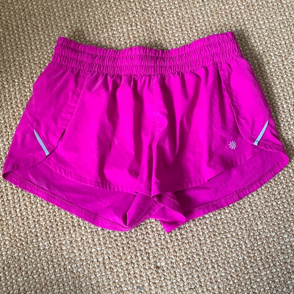 Athleta Pink Running Shorts